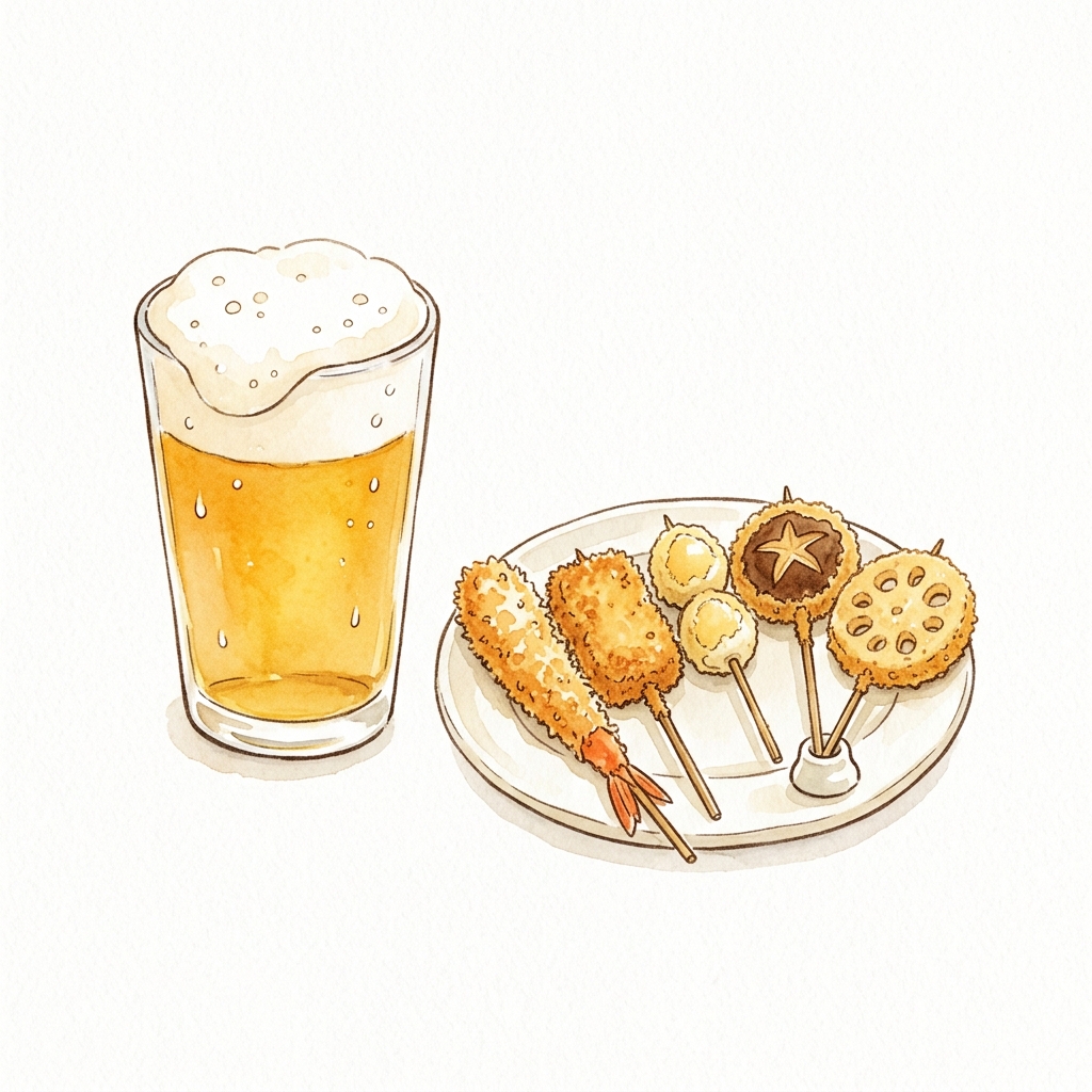 串揚げバルのお楽しみ方